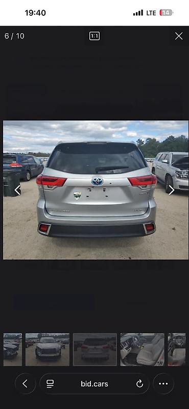 tayota vits: Toyota Highlander: 2018 г., 3.5 л, Автомат, Гибрид, Кроссовер — 8