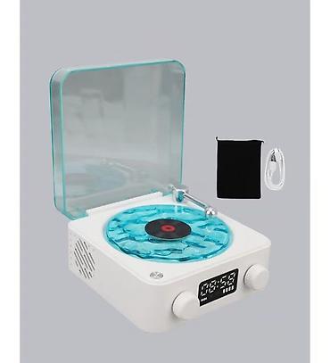 philips musiqi: Mini musiqi qutusu/proyektor – retro pikap dizaynlı rəqəmsal stolüstü — 2