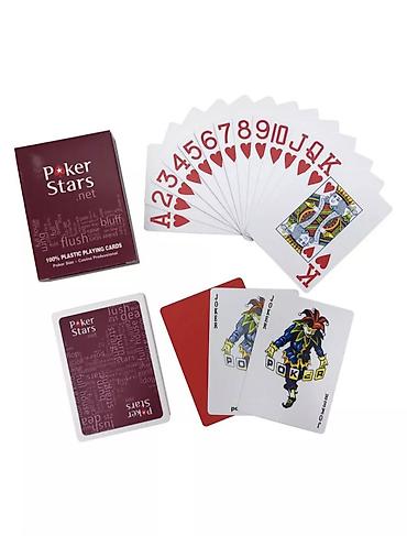 cards: Пластиковые игральные карты PokerStars / Copag, покерный формат — 2