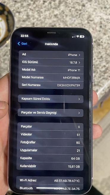 Техника и электроника: IPhone 11, 64 ГБ, Face ID — 4