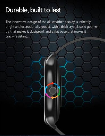 Ručni satovi: Nov pametni sat sa dva kaiša silikonskim i metalnim. Širina kaiša je — 4