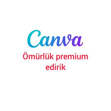 program teminati: Canva – ömürlük premium xidməti Xüsusiyyətlər: - Canva Pro alətləri