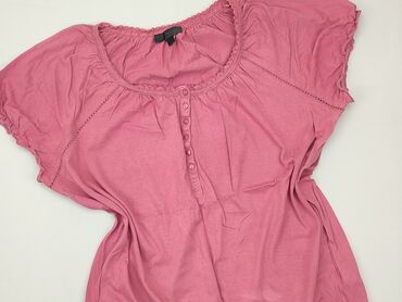 bluzki z wiazaniem w talii: Blouse, 5XL (EU 50), condition - Good