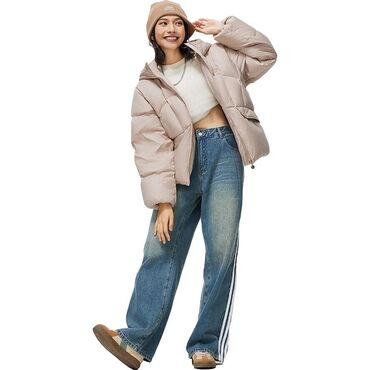 Пуховики и зимние куртки: Пуховик, Короткая модель, С капюшоном, M — 4