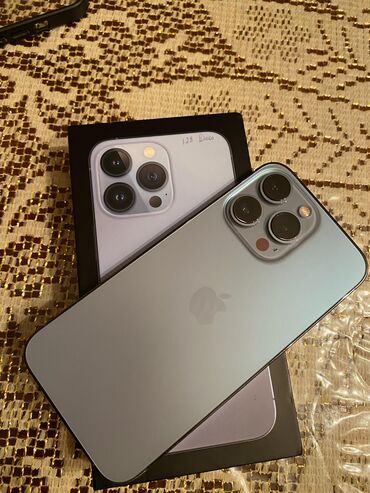 iphona 13: IPhone 13 Pro, 128 GB, Mavi, Face ID