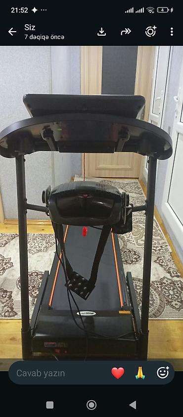qacış aparatı qiyməti: Qaçış trenajoru (treadmill) – masaj qurğulu Xüsusiyyətlər: - Geniş — 2