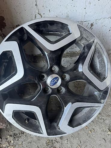 литые диски субару: Литые Диски R 18 Subaru, Пара, отверстий - 5, Б/у — 1