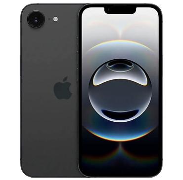 IPhone 16e, Новый, 128 ГБ, Черный, 100 %