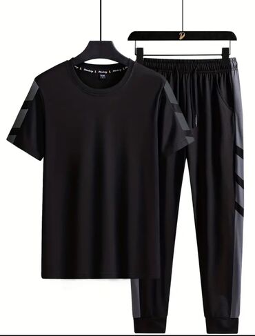 Köynəklər: İdman dəsti, Adidas, M (EU 38), rəng - Qara