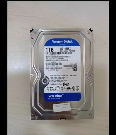 hdd 1 tb qiymeti: Sərt disk (HDD) Western Digital (WD), 1 TB, 7200 RPM, 3.5", Yeni