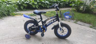 велосипед детский цена: Детский велосипед, б/у, цена 2500 сом,колеса ~12 состояние отличное