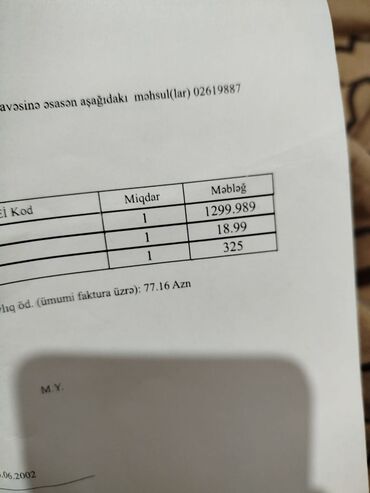 Sukutur satılır tecilli qiymeti 1299 Alan adama cuzu 100 manat