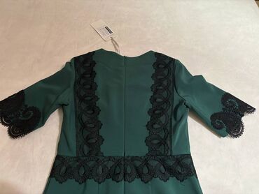 Haljine: PS Fashion XL (EU 42), bоја - Zelena, Koktel, klub, Dugih rukava — 5