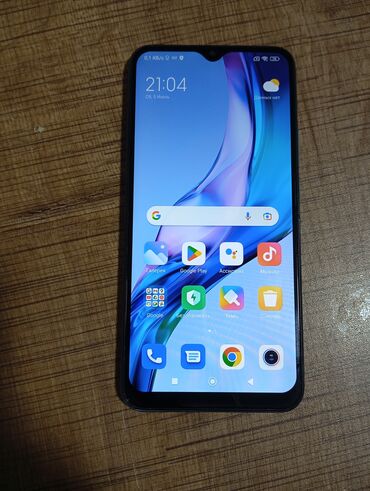 Redmi 9, 64 GB, rəng - Göy, Sensor, Barmaq izi