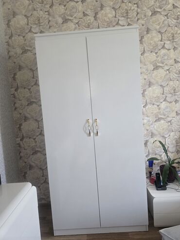 şkafı: 2 qapılı Qarderob, paltar dolabı