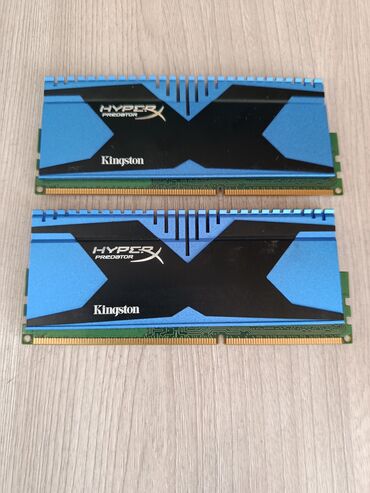 процессоры i7: Оперативная память, Б/у, HyperX, 8 ГБ, DDR3, 2133 МГц, Для ПК