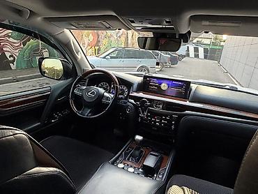лох 570: Lexus LX: 2018 г., 5.7 л, Автомат, Бензин, Внедорожник — 5