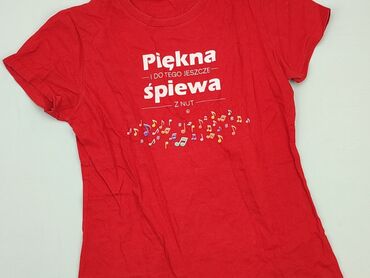 spódnice z wysokim stanem i top: T-shirt, M, stan - Dobry