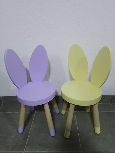 Stolice: 04. zeka mis stolice fi26cm 2700 din zeka mis fi 30 3100din kruna — 25