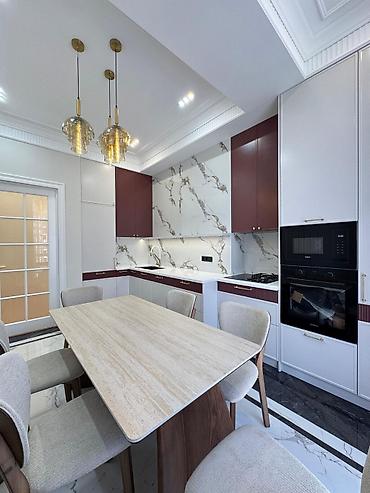 Продажа квартир: 3 комнаты, 75 м², Асанбай мкр Элитка, 6 этаж, Дизайнерский ремонт — 2