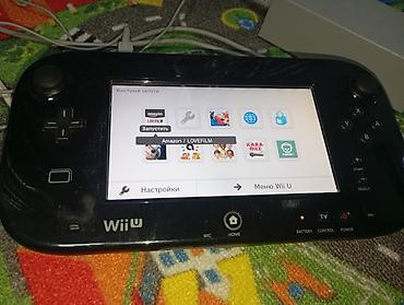 xbox wireless controller: Nintendo Wii U, чёрная игровая приставка с геймпадом Wii U GamePad. В — 1