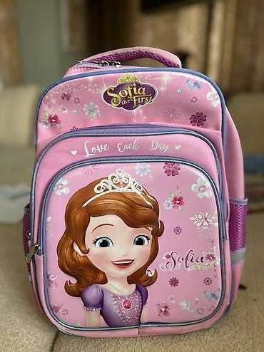 Личные вещи: Детский рюкзак Sofia the First (София Прекрасная), розовый. -три — 1