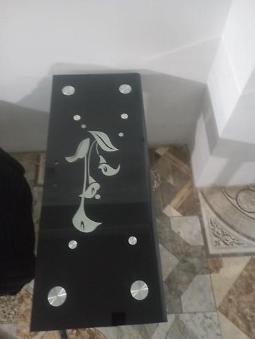 karta: Düz masa, Açılmayan, Təkərsiz, Şüşə, Zəmanətsiz — 1