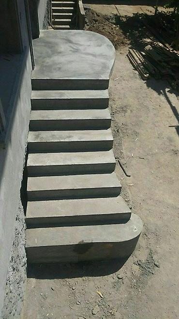 Бетонные лестницы: Бетонная лестница Для дома, Гарантия, Форма лестницы: Много-маршевая, Стиль: Хайтек — 42