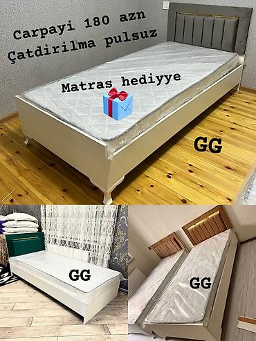 Yeni ve Sifarişle Çarpayi 180 azn Matras hediyye 🎁 Ölçü 2/90 Rəng lalafo.az -da Yeni ve Sifarişle Çarpayi 180 azn Matras hediyye 🎁 Ölçü 2/90 Rəng