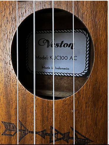 Музыкальные инструменты: Укулеле Veston KUCI00 AC (концерт) - Формат: концерт (Concert) — — 7
