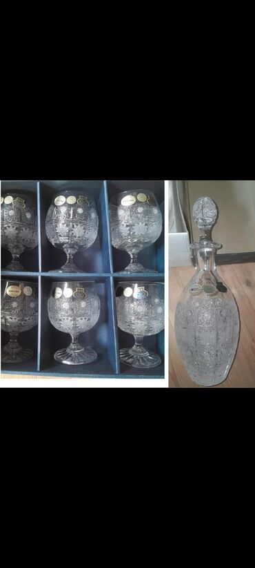 Çaydanlar və qəhvədanlar: Rəng - Ağ, Xrustal