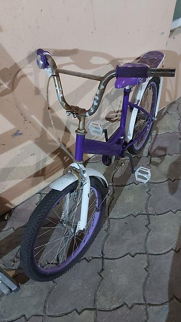 Uşaq velosipedləri: Uşaq velosipedi – bənövşəyi/ağ rəng kombinasiyası - Təxmini ölçü: 20" — 3