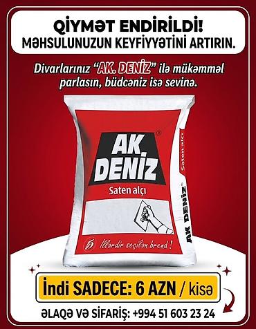 Suvaq: AK DENİZ alçı qarışıqları - Sıva alçı: divarların hamarlanması və — 2