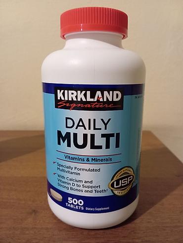 Витамины и БАДы: Витамины от американской компании Kirkland: Омега 3 и Мультивитамины в — 5