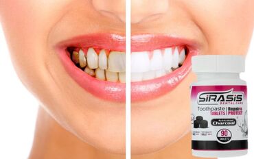 Зубные таблетки Sirasis для здоровья зубов и красивой улыбки