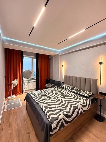 2 комнаты, 62 м², Кок-Жар мкр Элитка, 9 этаж, Дизайнерский ремонт