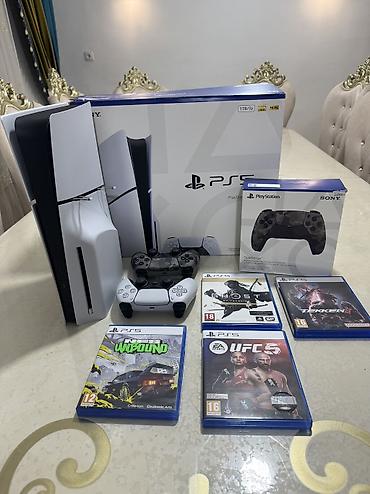 🎮 Продаётся Sony PlayStation 5 Slim — практически новая! ✨ Состояние at lalafo.kg 🎮 Продаётся Sony PlayStation 5 Slim — практически новая! ✨ Состояние