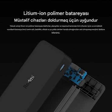xiaomi planset: Powerbank Xiaomi, 20000 mAh, Yeni — 2