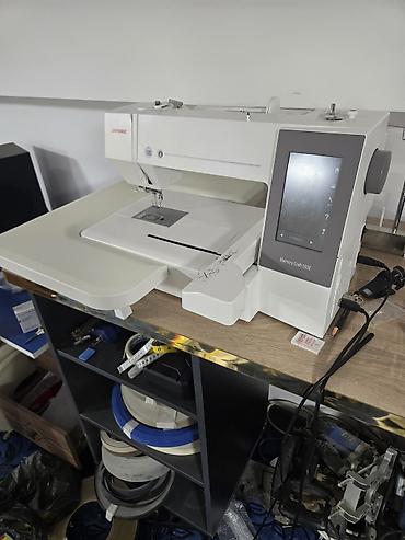Janome Memory Craft 550E – kompüterləşdirilmiş naxışma (embroidery)