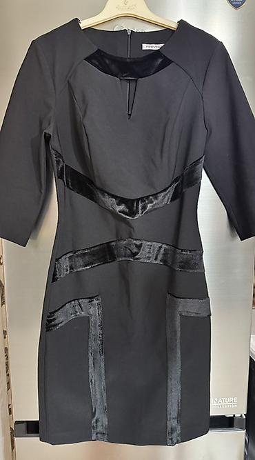 super optik: Qara qısa don – şık dizayn - Stil: Klassik-kokteyl - Uzunluq: Dizə — 1