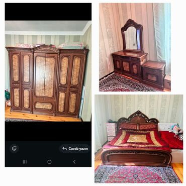 дорогая мебель: İkinəfərlik çarpayı, Dolab, Termo, 2 tumba, Malayziya, İşlənmiş