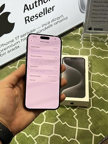 Apple iPhone: IPhone 15 Pro Max, Black Titanium — 9