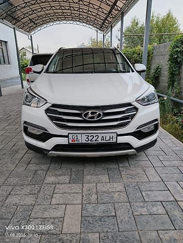 hyundai ionic: Hyundai Santa Fe: 2016 г., 2 л, Автомат, Дизель, Кроссовер — 1