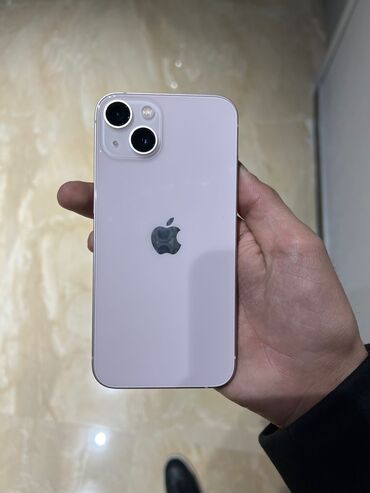 telefon iphone 10: IPhone 13, 128 GB, Starlight, Simsiz şarj, Barmaq izi, Face ID