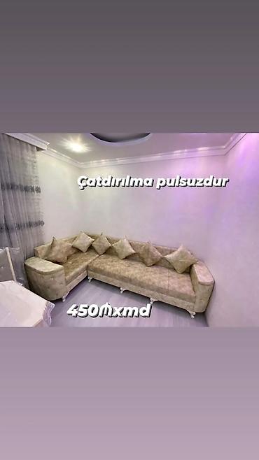 kunc divan desti: Künc divan dəsti - Ölçü: 2.80 x 2.0 m - Komplekt: çoxsaylı dekor — 1