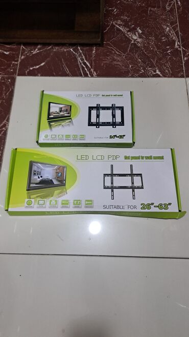 Телевизоры: LED/LCD TV üçün divar asqıları 1) LED LCD PDP flat panel wall mount