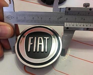 klocne za tockove: ČEPOVI POKLOPCI ZA FELNE FIAT 60 MM / 56 MM - CRNI | ORIGINALNI — 5