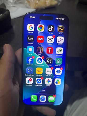 iphone 13 pro max green: IPhone 16 Pro, 256 GB, Black Titanium, Simsiz şarj, Barmaq izi, Face ID — 3