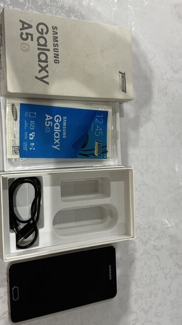 оперативная память ddr3 2gb: Samsung Galaxy A5 2016, Колдонулган, түсү - Алтын