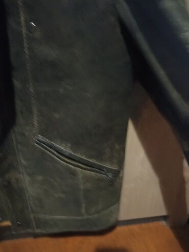 Kurtkalar: HUGO BOSS kişi dəri gödəkcə - Material: qalın, təbii dəri — 5